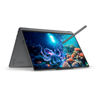 Lenovo Yoga 9 2-in-1 14ILL10 Copilot+ PC Intel Core Ultra 7 258V Hybrid (2-in-1) 35,6 cm (14") Touchscreen WQUXGA 32 GB LPDDR5x-SDRAM 1 TB SSD Wi-Fi 7 (802.11be) Windows 11 Home Deutsch Grau