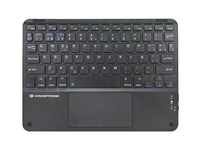 Conceptronic TOBIN01BES 10-Zoll-Bluetooth-Tastatur mit Touchpad, QWERTY Spanisch