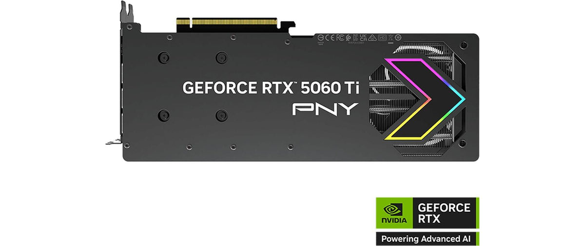 PNY EPIC-X RGB OC GeForce RTX 5060 Ti 8GB GDDR7