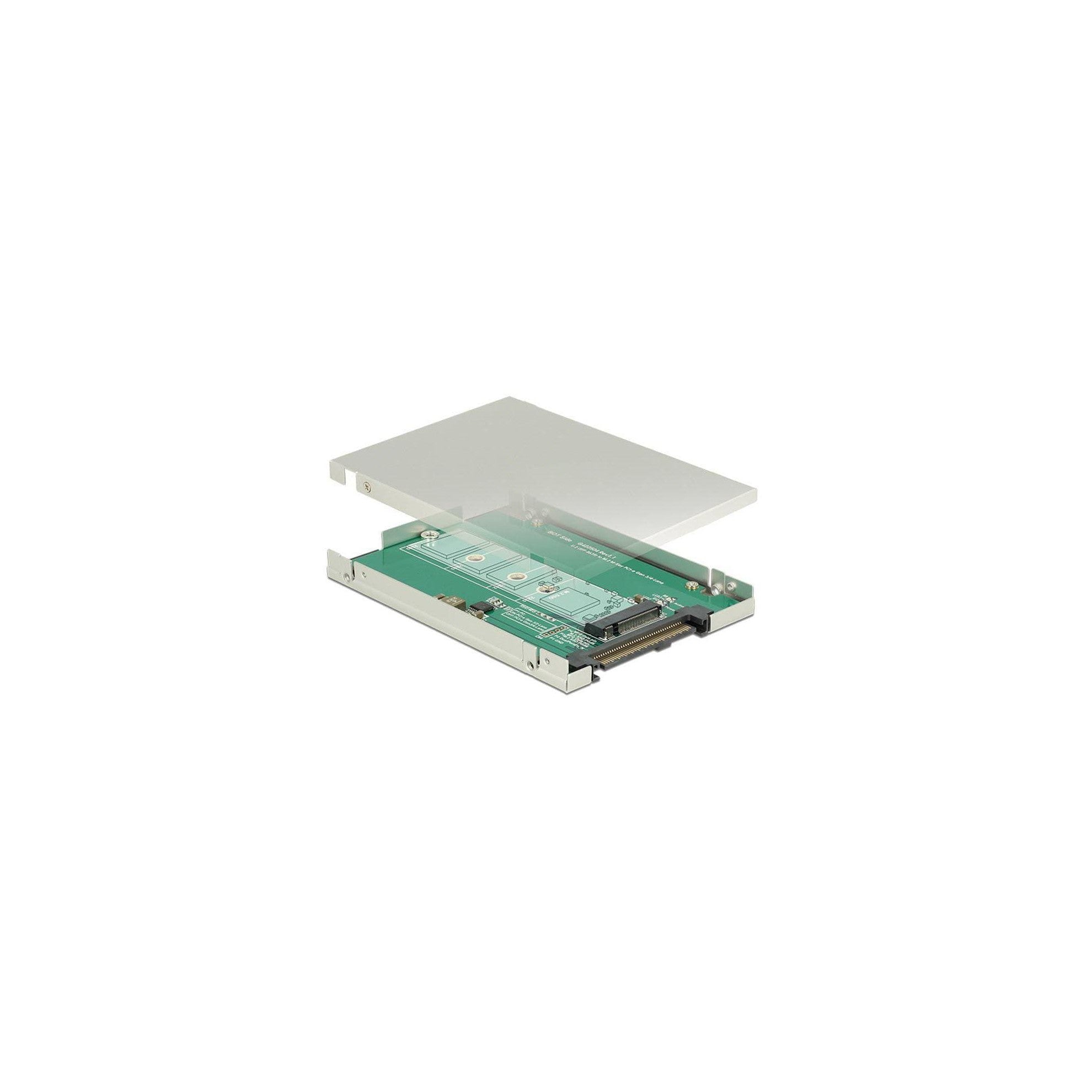 Delock M.2 zu U.2 Gehäuse 2.5 9.5mm