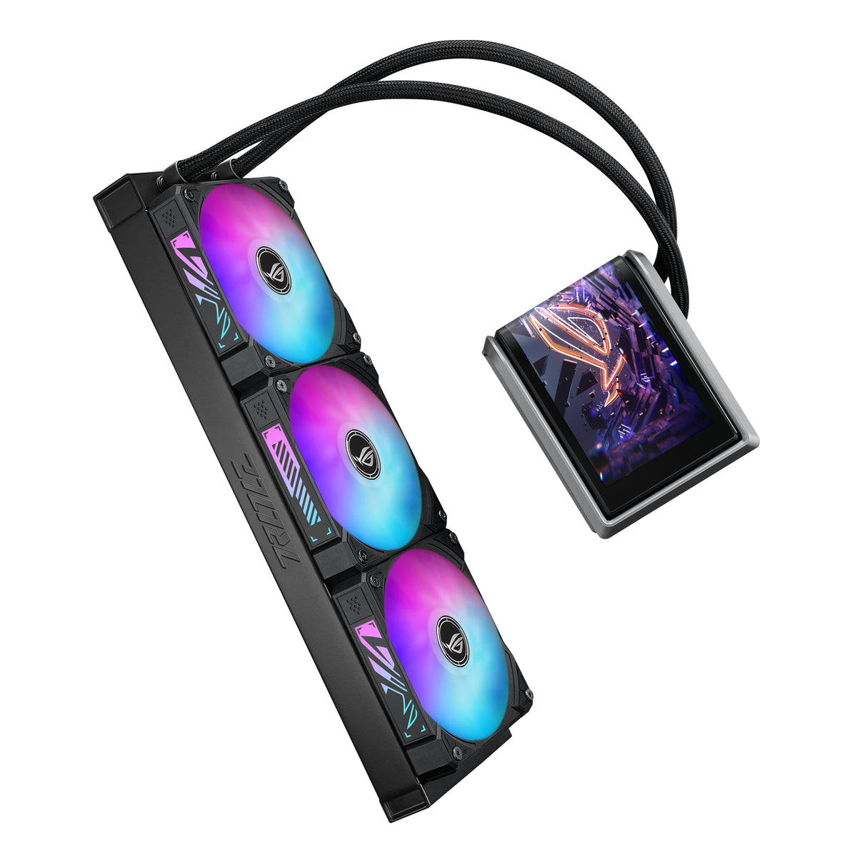 ASUS ROG RYUO IV 360 ARGB Prozessor All-in-One-Flüssigkeitskühler 12 cm Schwarz