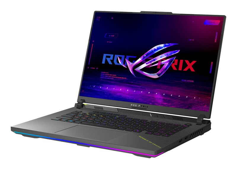 ASUS ROG Strix G16 G614FR-S5226 AMD Ryzen™ 9 9955HX Laptop 40,6 cm (16") WQXGA 32 GB DDR5-SDRAM 1 TB SSD NVIDIA GeForce RTX 5070 Ti Wi-Fi 6E (802.11ax) Deutsch Grün, Grau