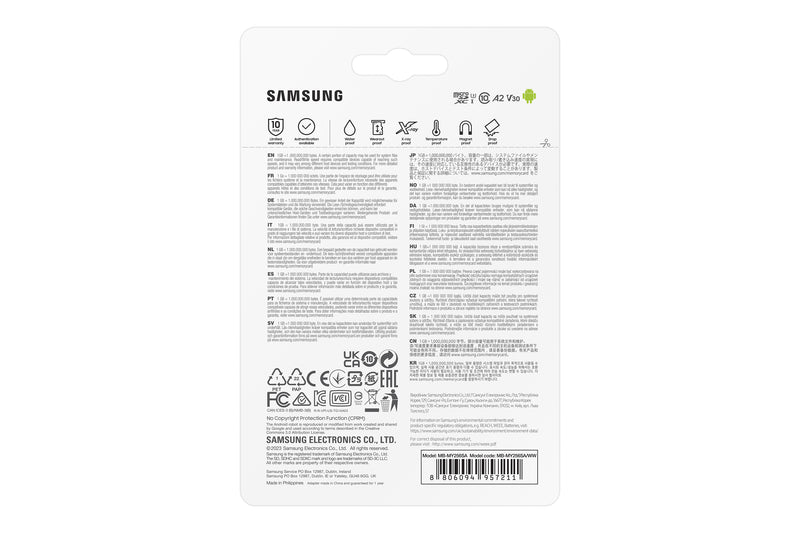 Samsung MB-MY256S 256 GB MicroSDXC UHS-I