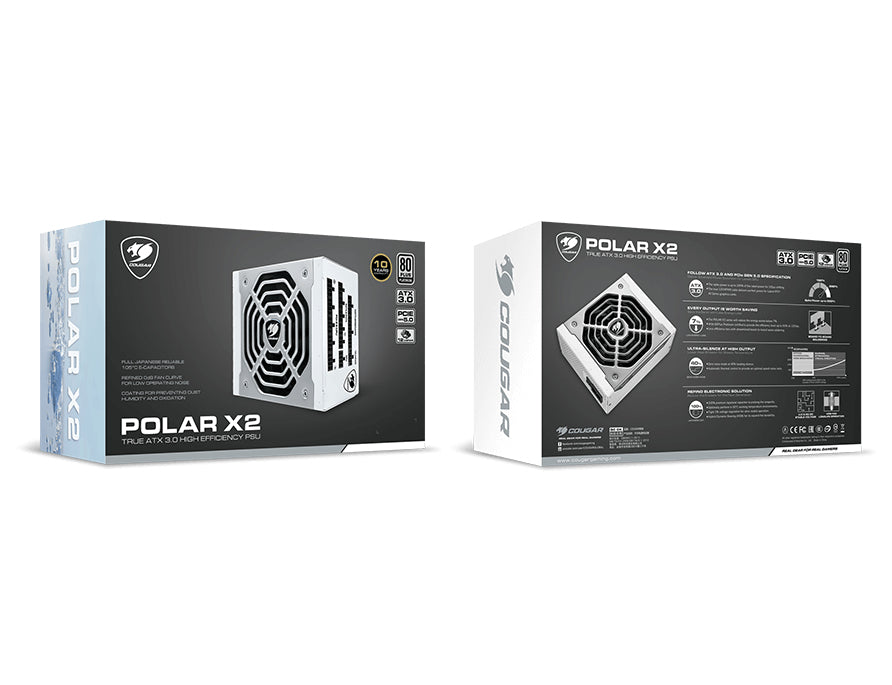 COUGAR Netzteil POLAR X2 1200W ATX3.1 / 80 Plus Platinum / Modular