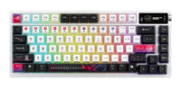 ASUS ROG Azoth X Tastatur Gaming USB + RF Wireless + Bluetooth Schweiz Schwarz, Weiß