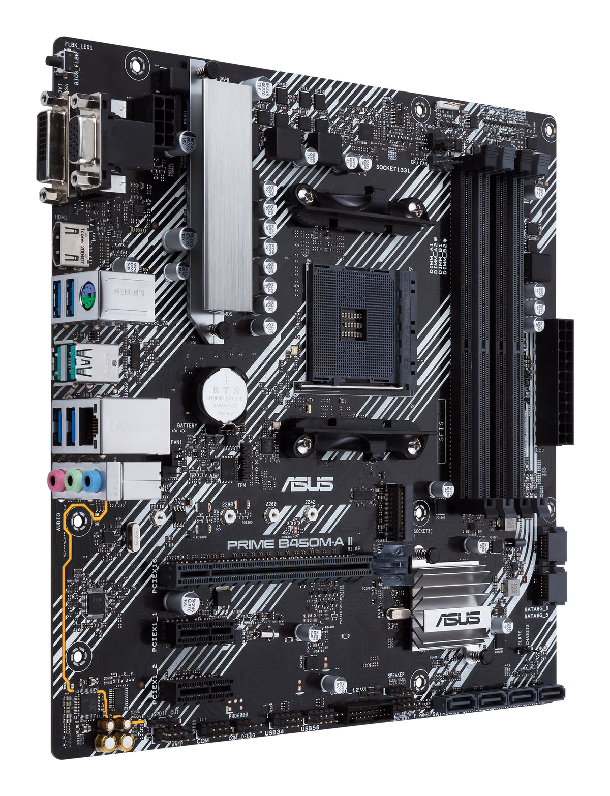 ASUS PRIME B450M-A II AMD B450 Sockel AM4 micro ATX