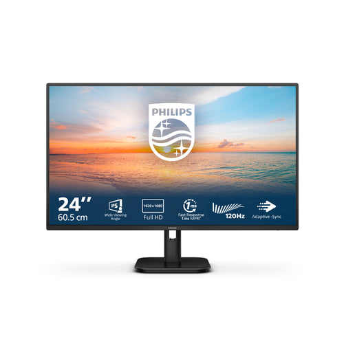 Philips 1000 series 24E1N1100A/00 Computerbildschirm 60,5 cm (23.8") 1920 x 1080 Pixel Full HD LCD Schwarz