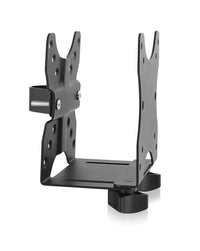 ICY BOX IB-MSA102-VM, Zubehör für Monitorständer mit VESA 75x75 und 100x100, Halterung für MiniPC/Mediaplayer/Mac mini®, Stahl