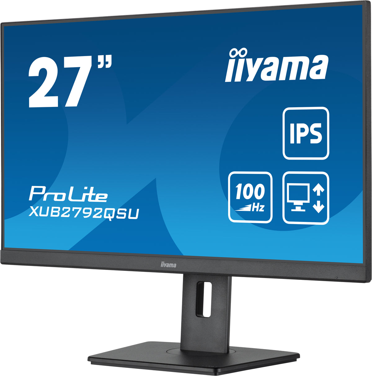 iiyama ProLite XUB2792QSU-B6 Computerbildschirm 68,6 cm (27") 2560 x 1440 Pixel Quad HD LED Schwarz