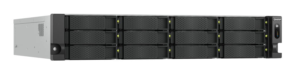 QNAP TS-H1277AXU-RP NAS Rack (2U) AMD Ryzen™ 7 32 GB DDR5 0 TB QuTS hero Schwarz