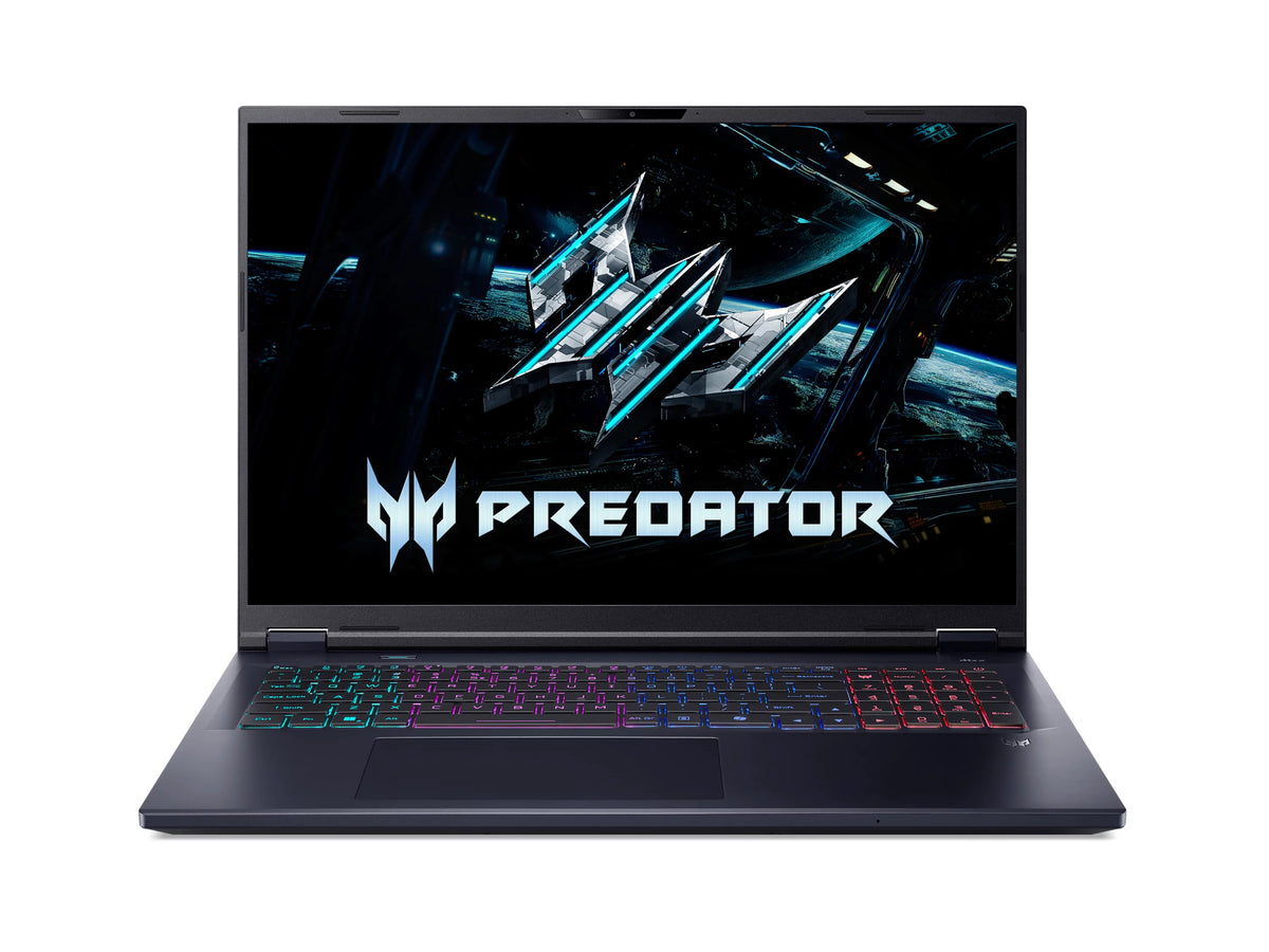Acer Predator Helios Neo 18 AI PHN18-I71-925X Intel Core Ultra 9 290HX Plus Laptop 45,7 cm (18") WQXGA 32 GB DDR5-SDRAM 1 TB SSD NVIDIA GeForce RTX 5070 Wi-Fi 6E (802.11ax) Windows 11 Home Schwarz