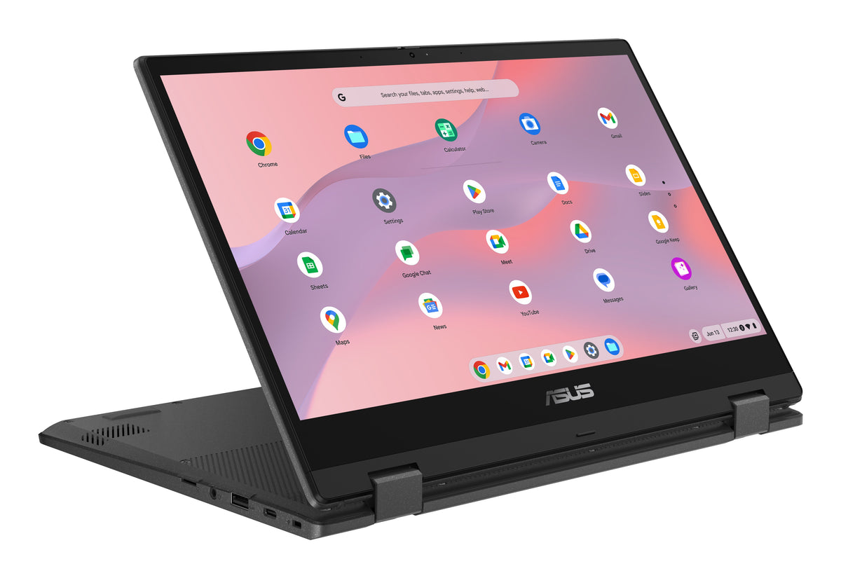 ASUS Chromebook CM14 Flip CM1402FM2A-EC0015 MediaTek Kompanio 520 35,6 cm (14") Touchscreen Full HD 8 GB LPDDR4x-SDRAM 128 GB eMMC Wi-Fi 6 (802.11ax) ChromeOS Deutsch Grau