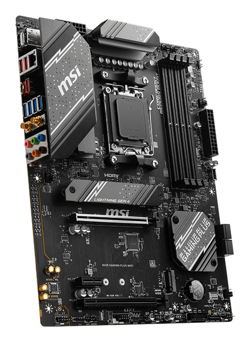 MSI B650 GAMING PLUS WIFI Motherboard AMD B650 Sockel AM5 ATX