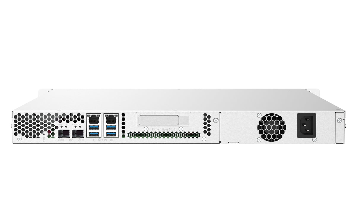 QNAP TS-432PXU NAS Rack (1U) Annapurna Labs Alpine AL-324 2 GB DDR4 0 TB QNAP Turbo System Schwarz