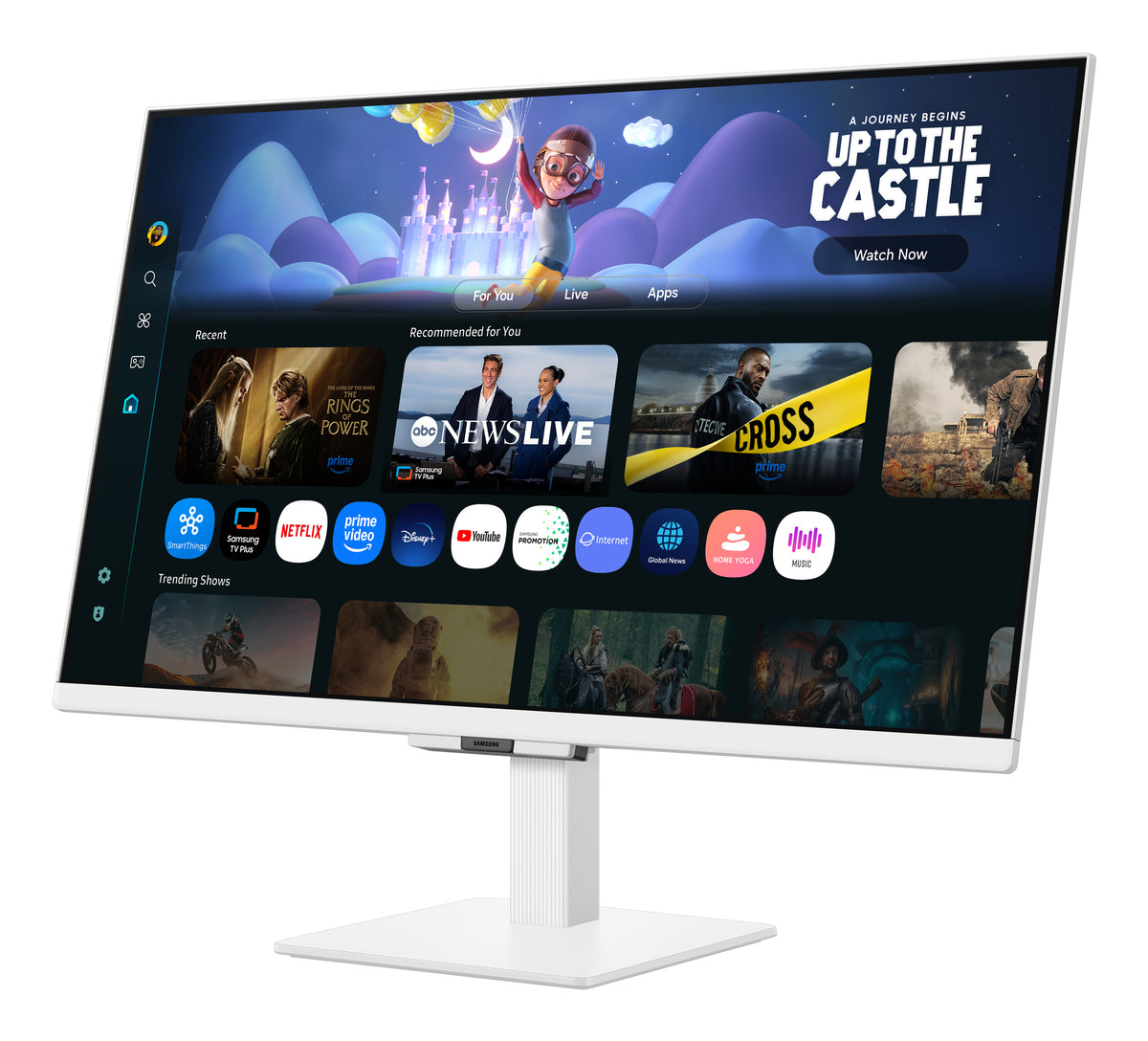 Samsung M5 M50F Computerbildschirm 68,6 cm (27") 1920 x 1080 Pixel Full HD LCD Weiß