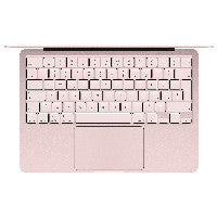 Apple Apple MacBook Neo A18 Pro chip with 6-core CPU and 5-core GPU, 8GB, 512GB SSD, Touch ID - Blush – Ansicht 2