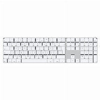 Apple Magic Keyboard with Touch ID and Numeric Keypad for Mac models silicon German White Keys