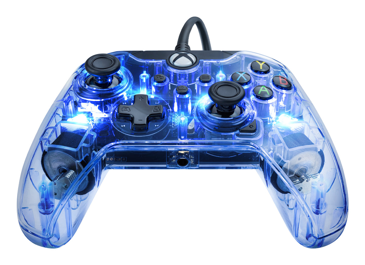 PDP Afterglow Schwarz, Blau, Transparent USB Gamepad Analog / Digital Xbox One, Xbox Series S, Xbox Series X