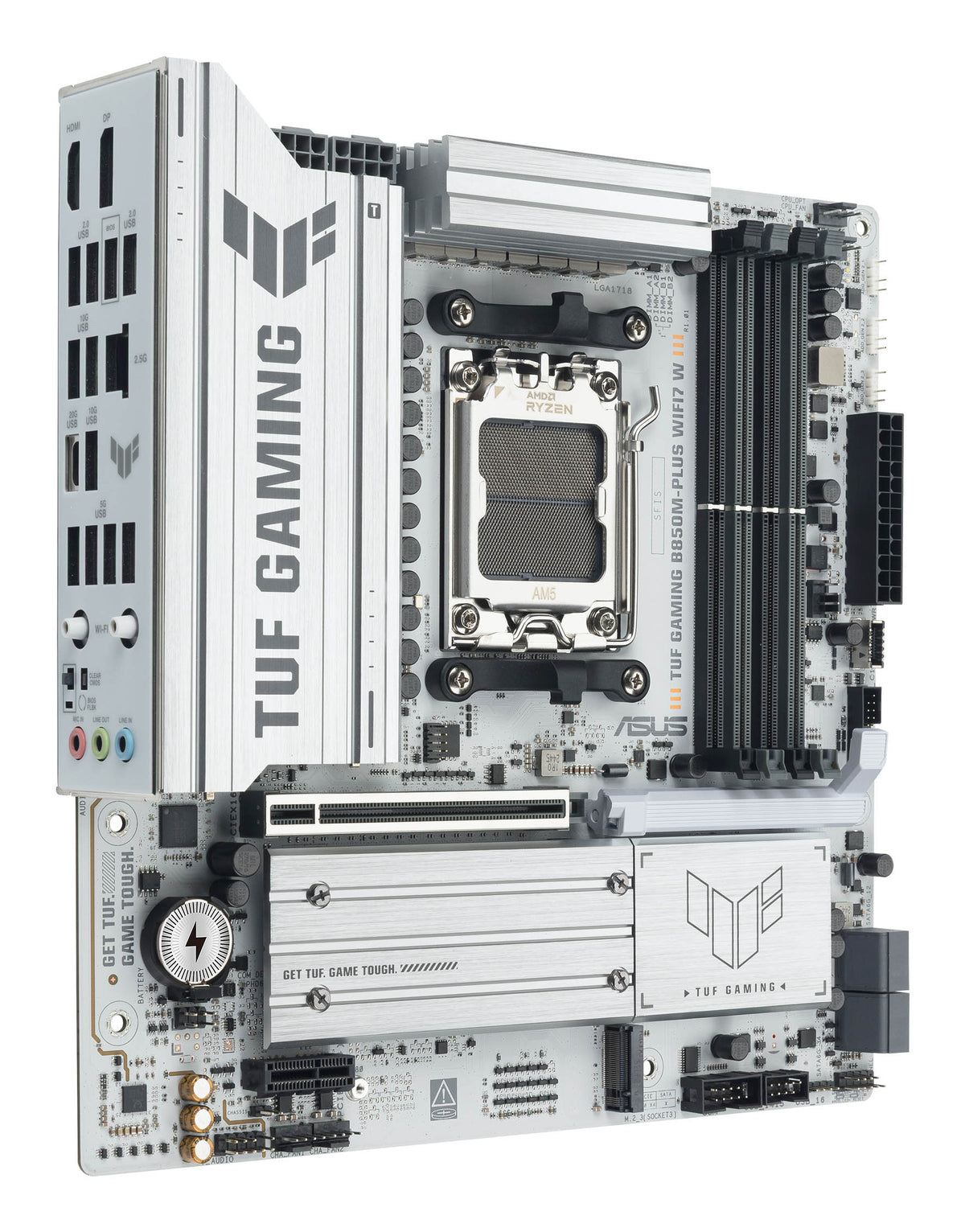 ASUS TUF GAMING B850M-PLUS WIFI7 W AMD B850 Sockel AM5 micro ATX