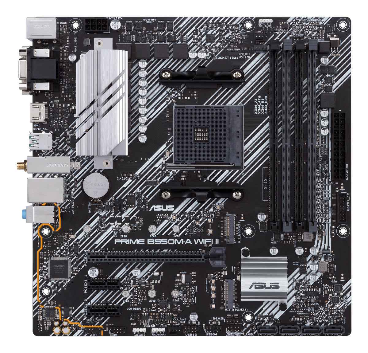 ASUS PRIME B550M-A WIFI II AMD B550 Sockel AM4 micro ATX