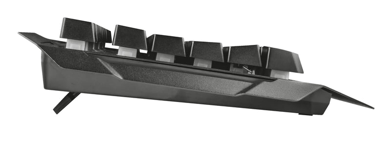 Trust GXT 856 Torac Tastatur Gaming USB QWERTZ Schweiz Schwarz