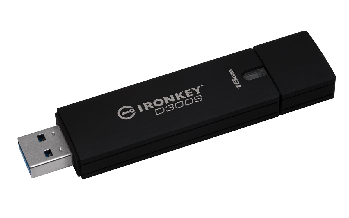 Kingston Technology IronKey 16GB D300S AES 256 XTS verschlüsselter USB-Stick