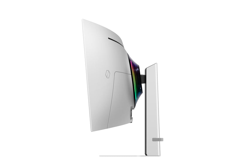 Samsung G93SD Computerbildschirm 124,5 cm (49") 5120 x 1440 Pixel Dual QHD OLED Silber
