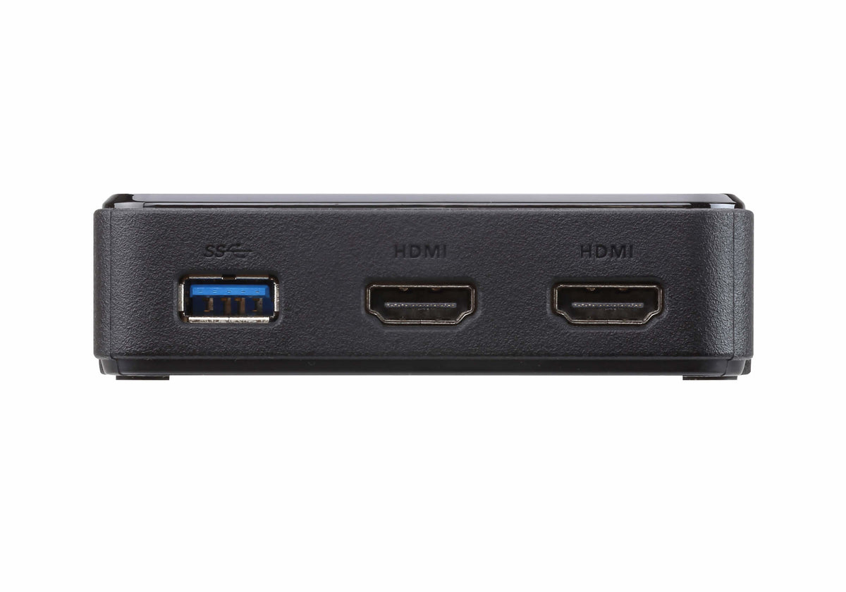 ATEN UH3233 Kabelgebunden USB 3.2 Gen 1 (3.1 Gen 1) Type-C Schwarz