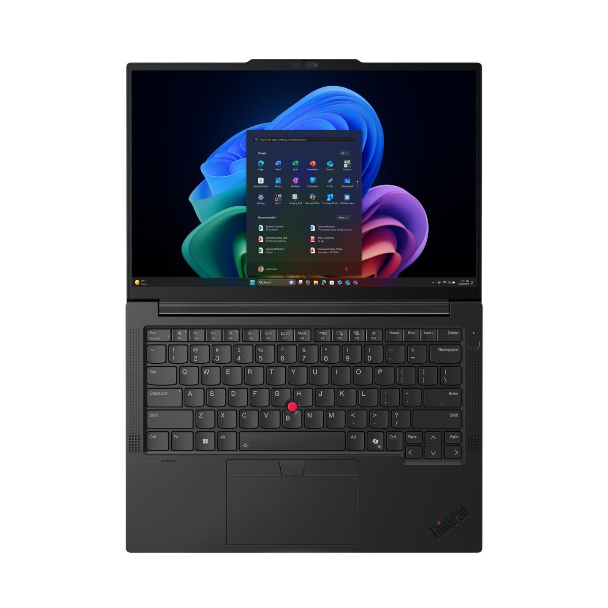 Lenovo ThinkPad E14 Gen 8 (Intel) Copilot+ PC Intel Core Ultra 5 325 Laptop 35.6 cm (14") WUXGA 16 GB DDR5-SDRAM 512 GB SSD Wi-Fi 7 (802.11be) Windows 11 Pro Switzerland Black