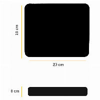 Fellowes Mauspad Standard schwarz 5mm – Ansicht 2
