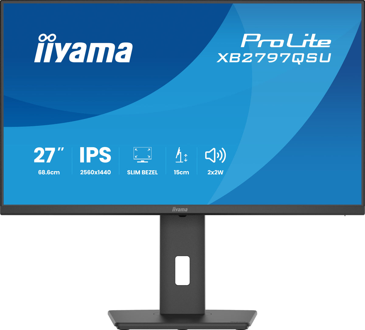 iiyama ProLite XB2797QSU-B1 Computerbildschirm 68,6 cm (27") 2560 x 1440 Pixel Quad HD LED Schwarz