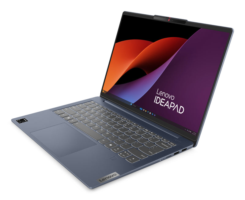 Lenovo IdeaPad Slim 5 14Q8X9 Copilot+ PC Snapdragon X1-26-100 Laptop 35,6 cm (14") WUXGA 16 GB LPDDR5x-SDRAM 512 GB SSD Wi-Fi 7 (802.11be) Windows 11 Home Deutsch Blau