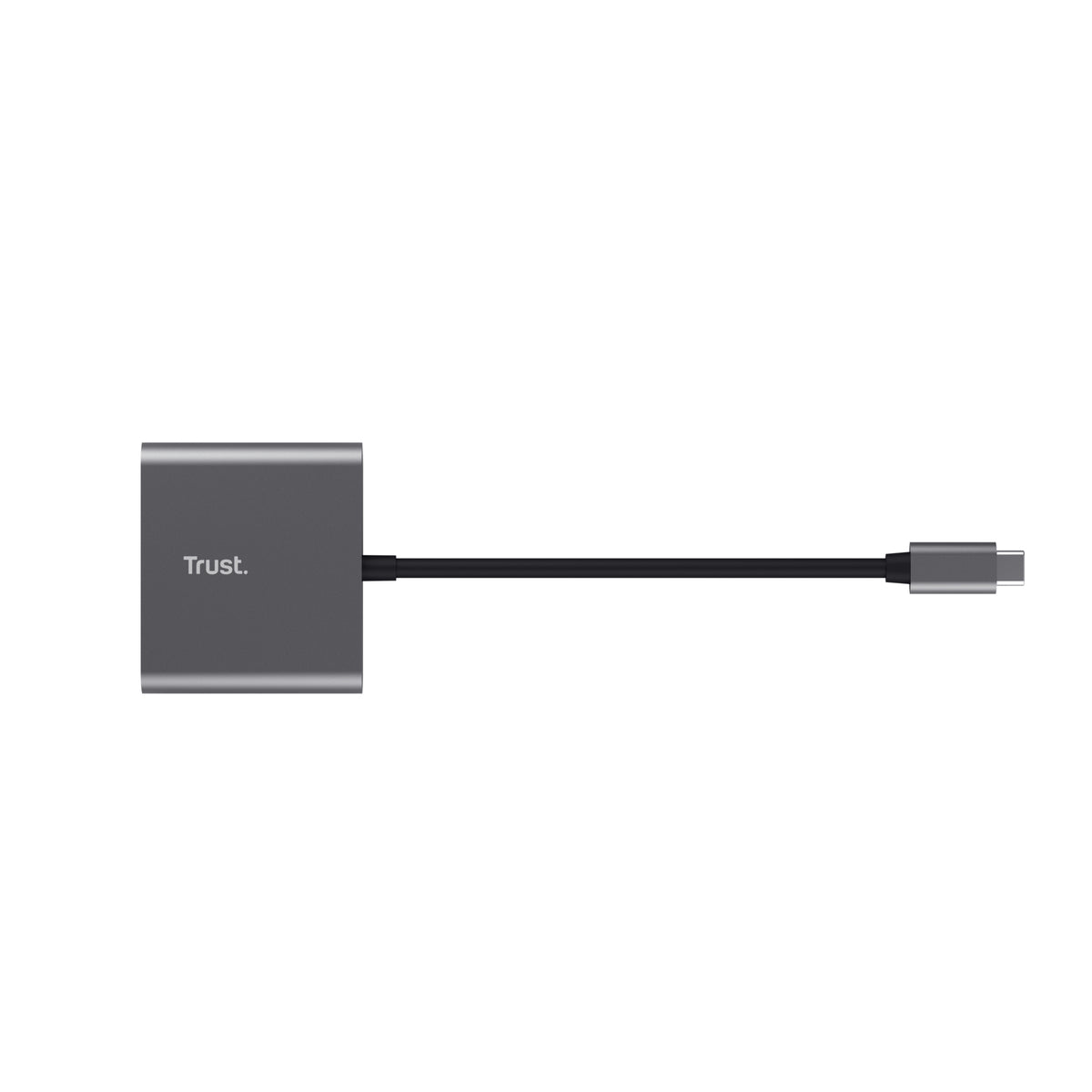 Trust Dalyx USB 3.2 Gen 1 (3.1 Gen 1) Type-C Aluminium, Schwarz