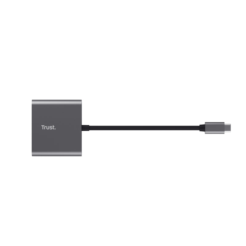 Trust Dalyx USB 3.2 Gen 1 (3.1 Gen 1) Type-C Aluminium, Schwarz