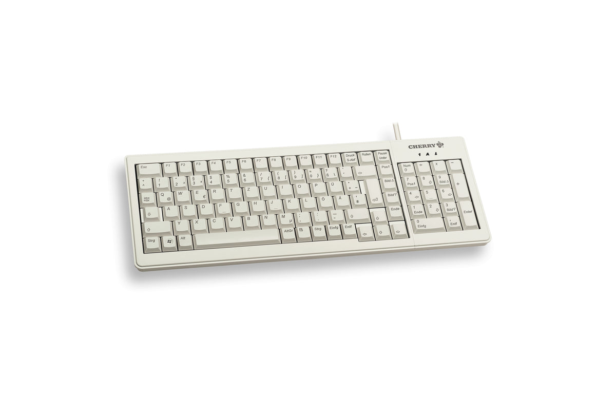CHERRY XS G84-5200 Tastatur Büro USB + PS/2 QWERTY Englisch Grau