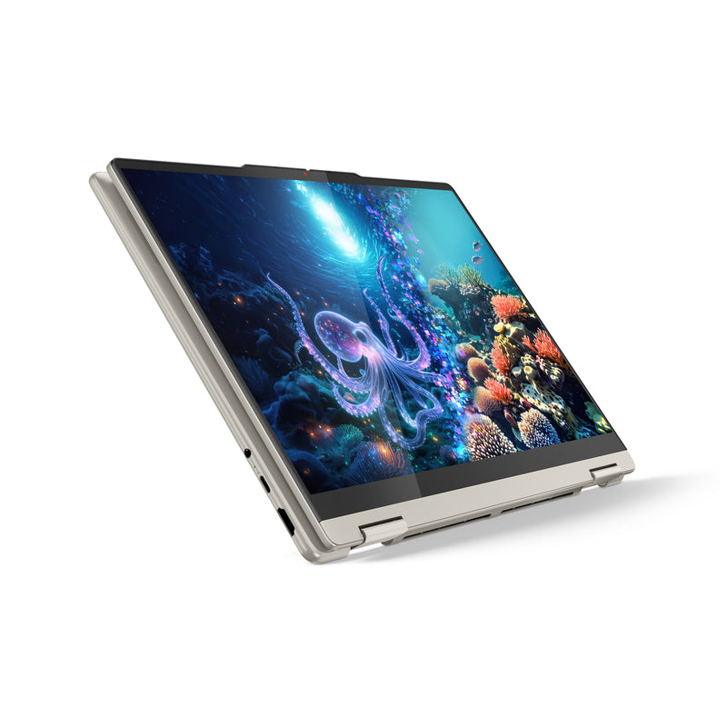 Lenovo Yoga 7 2-in-1 14ILL10 Copilot+ PC Intel Core Ultra 5 226V Hybrid (2-in-1) 35,6 cm (14") Touchscreen WUXGA 16 GB LPDDR5x-SDRAM 1 TB SSD Wi-Fi 7 (802.11be) Windows 11 Home Deutsch Grau