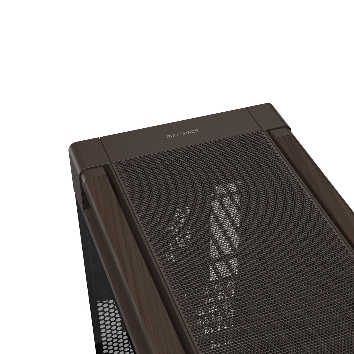 ASUS ProArt PA602 Wood Edition Retro Brown - Tempered Glass Panel Midi Tower Braun