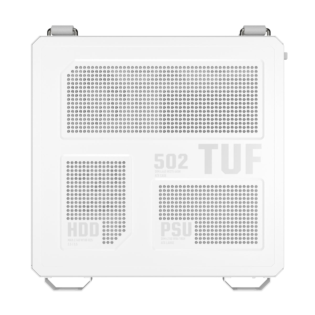 ASUS TUF GAMING GT502 Horizon TG ARGB White Midi Tower Weiß