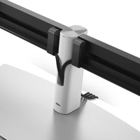 DELL MDS26 68,6 cm (27") Tisch/Bank Schwarz, Silber