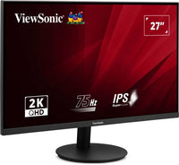 Viewsonic VA VA2708-2K-HD-2 Computerbildschirm 68,6 cm (27") 2560 x 1440 Pixel Quad HD LED Schwarz