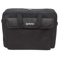 Manhattan Notebooktasche London 15,6", Für Notebooks bis 15,6", Top Load, schwarz