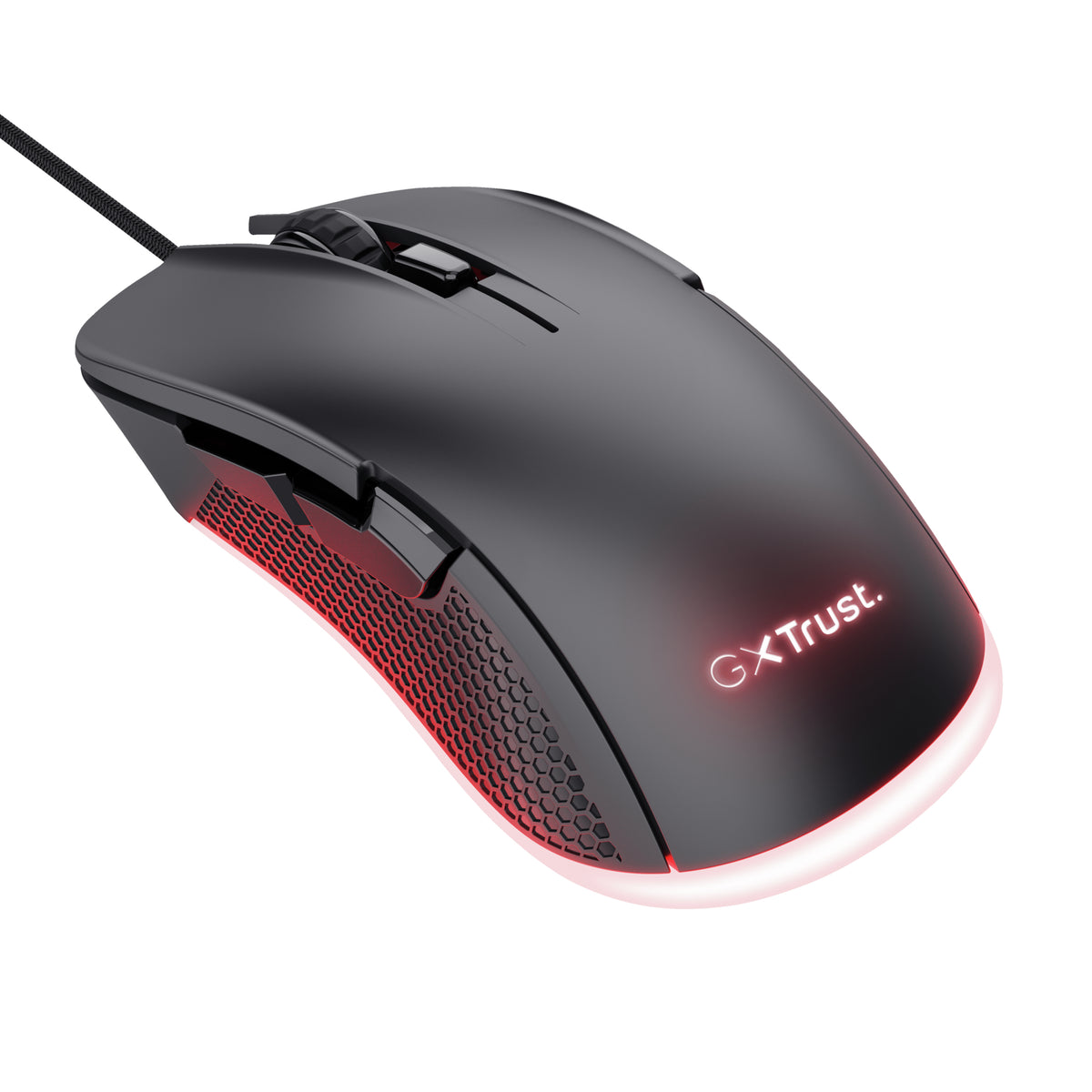 Trust GXT 922 YBAR Maus Gaming rechts USB Typ-A Optisch 7200 DPI