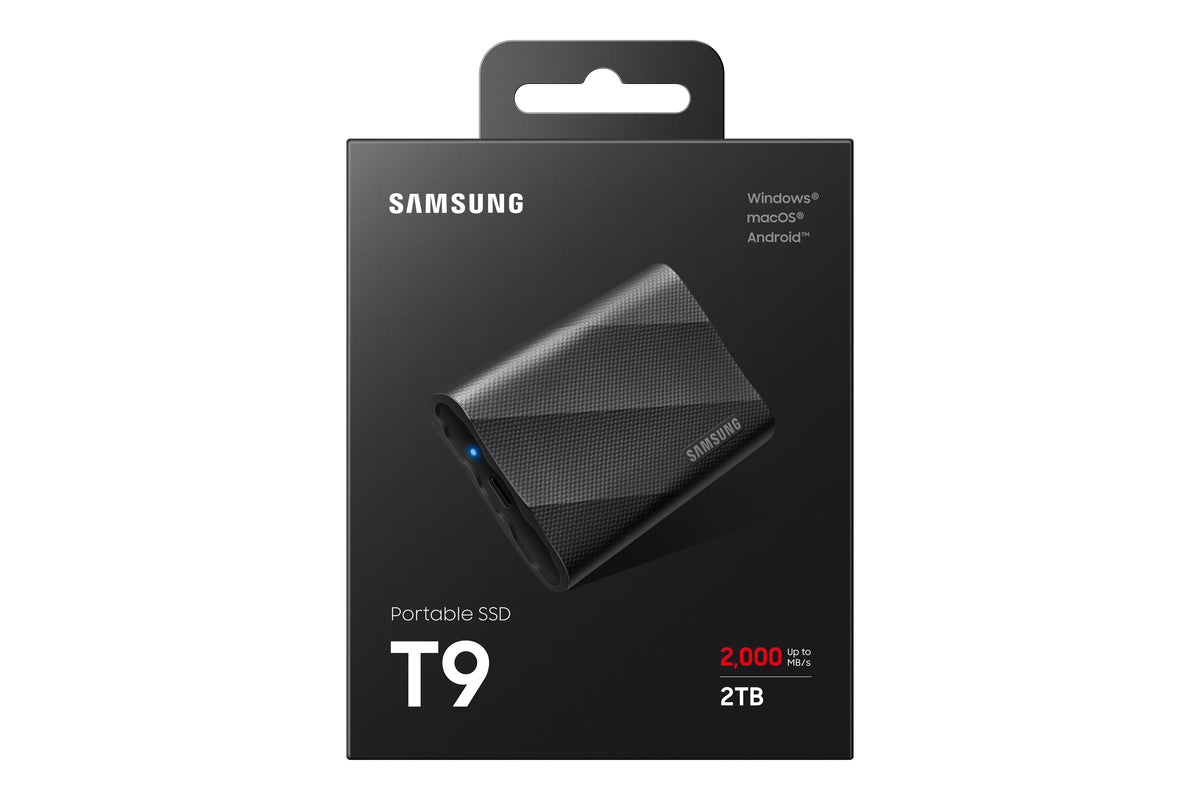 Samsung MU-PG2T0B 2 TB USB Typ-C USB 3.2 Gen 2x2 Schwarz