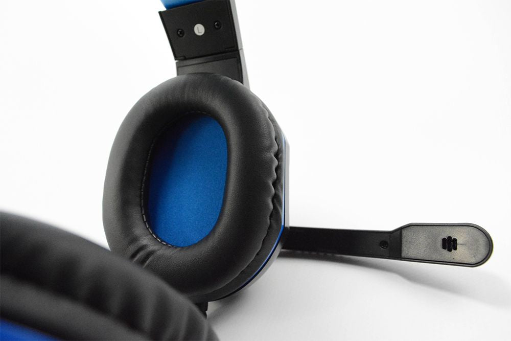 Steelplay HP41 Kopfhörer Kabelgebunden Kopfband Gaming Schwarz, Blau