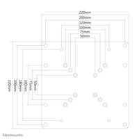 Neomounts FPMA-VESA200 VESA-Adapter 22-42"