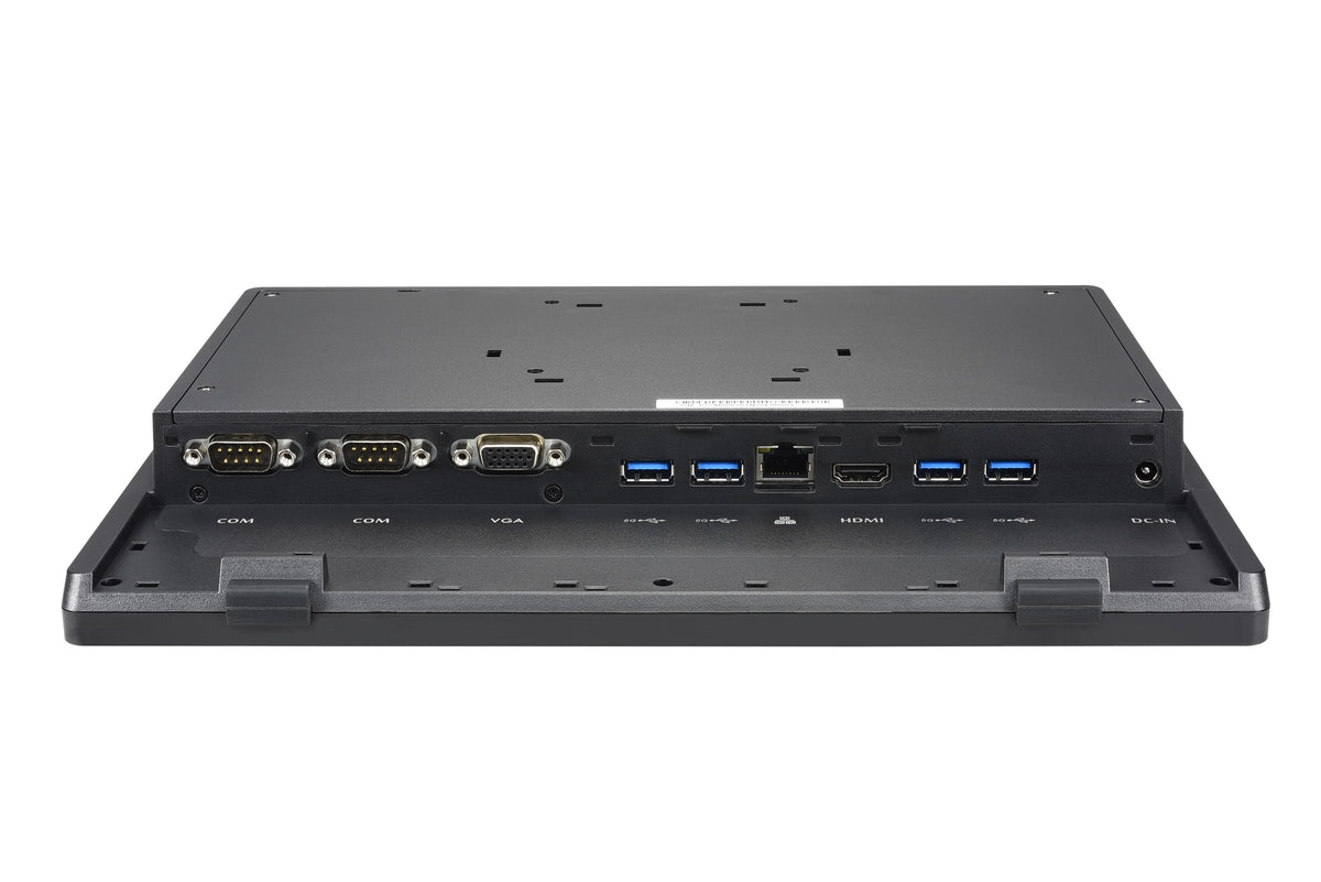 Shuttle All-In-One PC System POS P250, 11.6" Multi-Touch-Screen, Intel N100 , 8GB DDR5, 120GB M.2 , 2x RS232, IP54, lüfterlos, 24/7 Dauerbetrieb