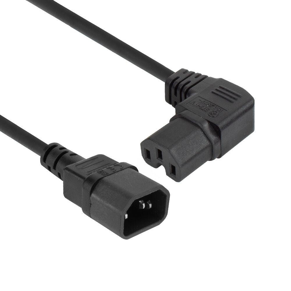 ACT AK5356 Stromkabel Schwarz 1,2 m IEC C14 IEC C15