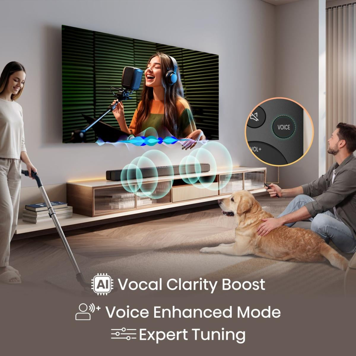 Hisense 2.0 CH Soundbar, 120 W