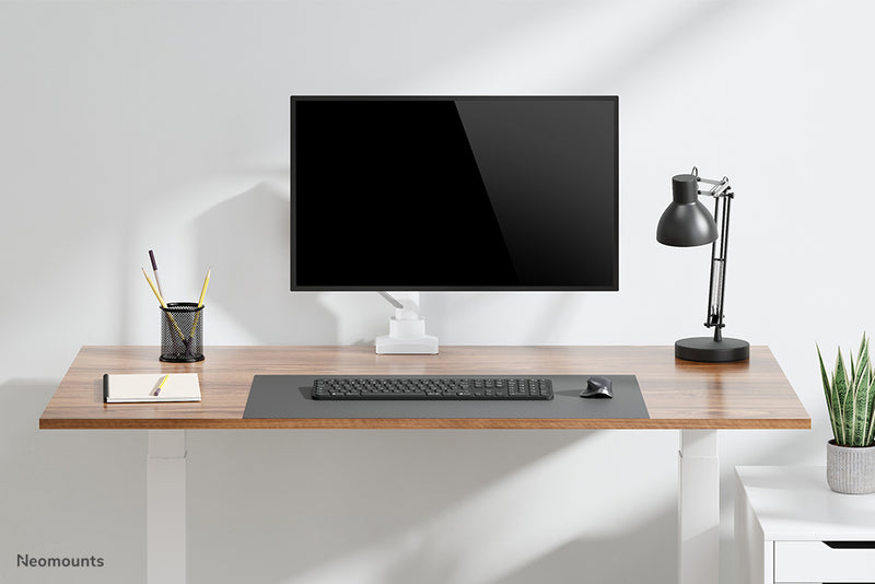 Neomounts DS70-450WH1 Monitorarm 17-42" - Gasfeder - Topfix - 180°-Stopp