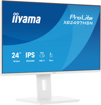 iiyama ProLite XB2497HSN-W1 Écran d'ordinateur 60,5 cm (23.8") 1920 x 1080 pixels Full HD LED Blanc
